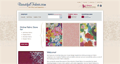 Desktop Screenshot of beautifulfabric.com